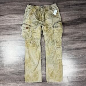 Prps Khaki Cargo Dyed Pants Men's Size Large (MRSP $278) New With Tags